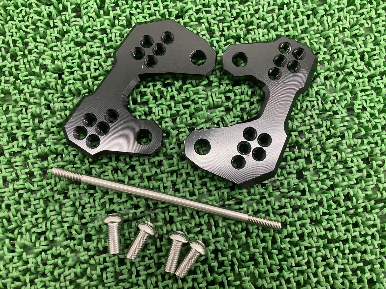 レジンヘアゴム55...シマエナガ 水色 結晶 花火-翌日出荷 