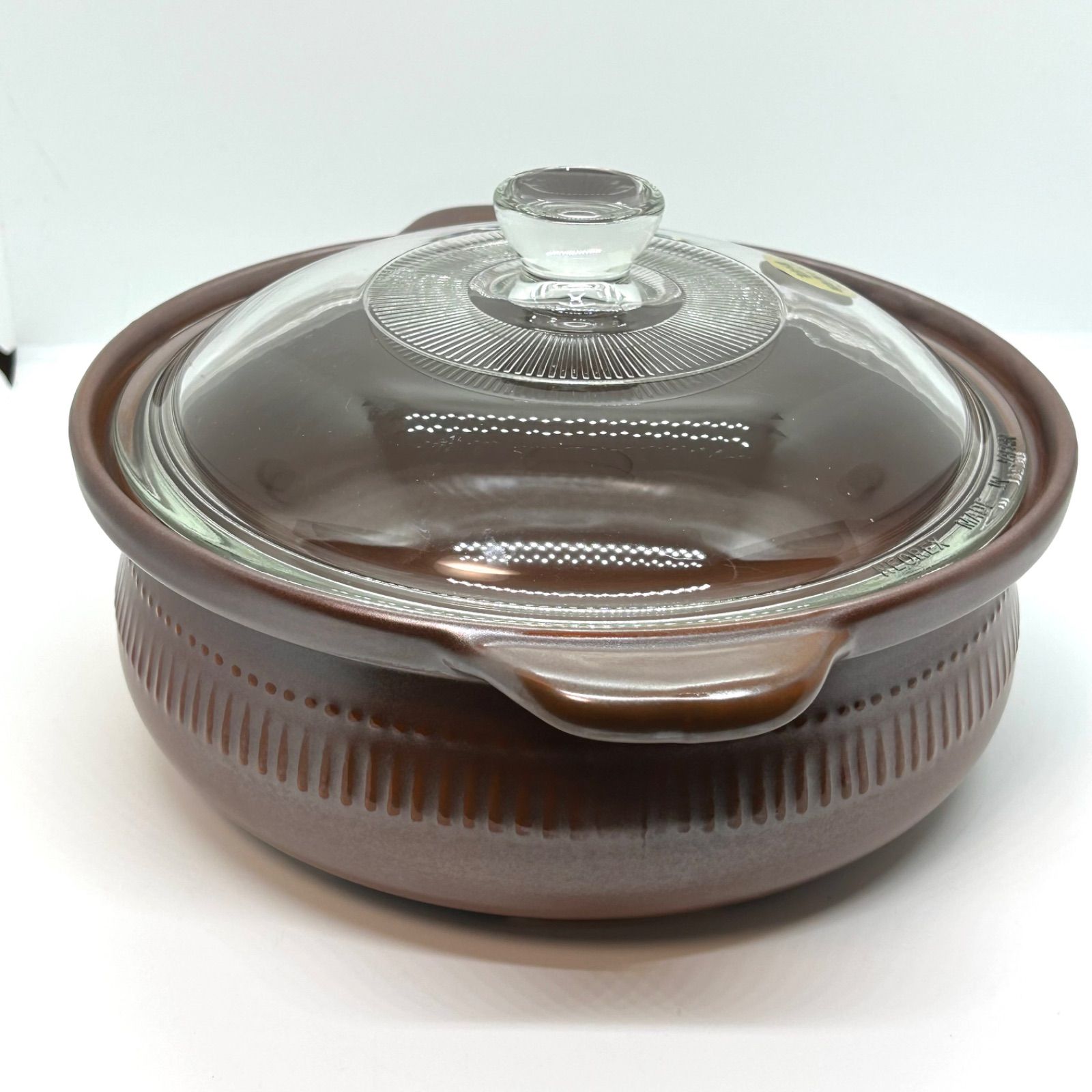 ウイルセラム　両手鍋 未使用】ウィルセラム 両手鍋 遠赤外線超耐熱セラミック ウイルセラム