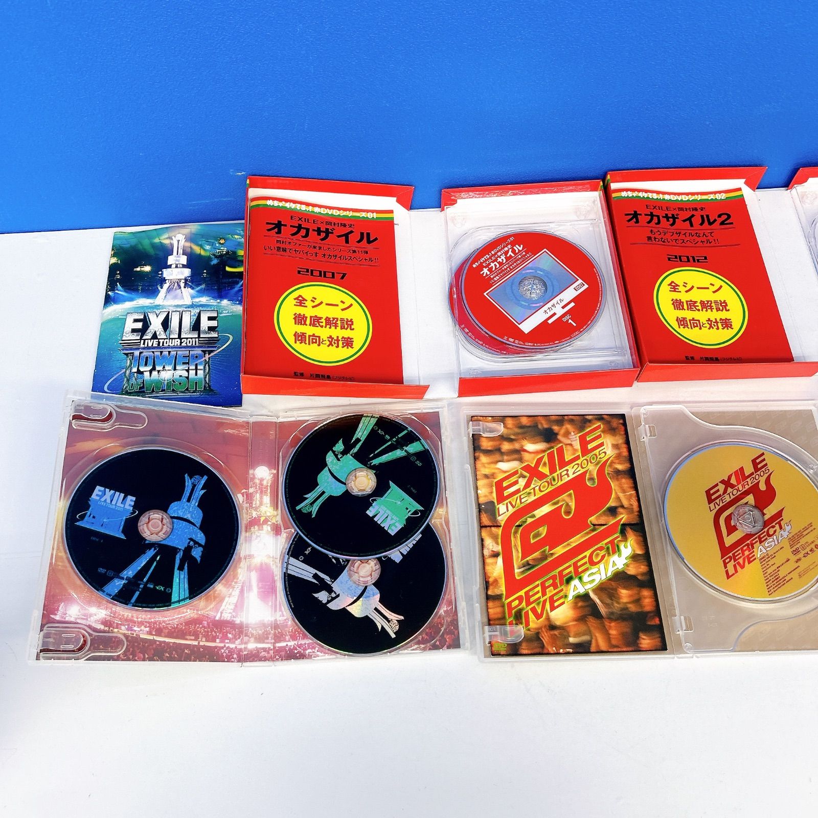 EXILE ライブ DVD まとめ売り EXILEツアーDVDまとめ売り！！
