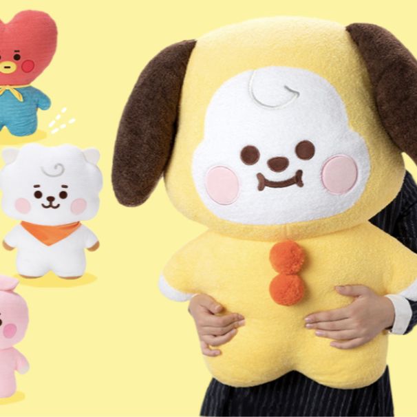 限定品！新品bt21 BABYたっとん EX-L♡chimmyチミー ぬいぐるみ - メルカリ