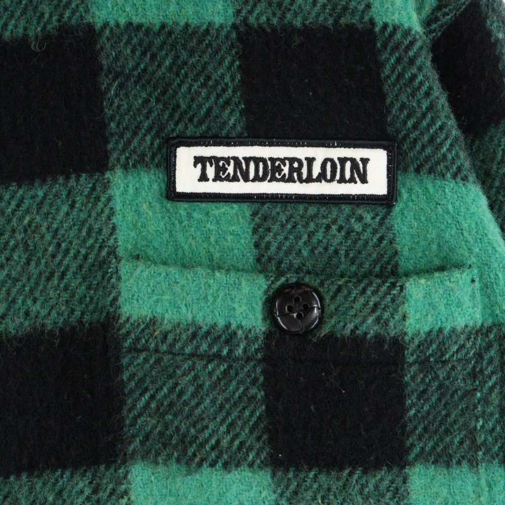 TENDERLOIN テンダーロイン 03AW T-BUFFALO JKT 1st T-20RG 初期 バッファロー チェック ウールジャケット グリーン|ブラック WWW_NOITHATQUANGTHANH_NET