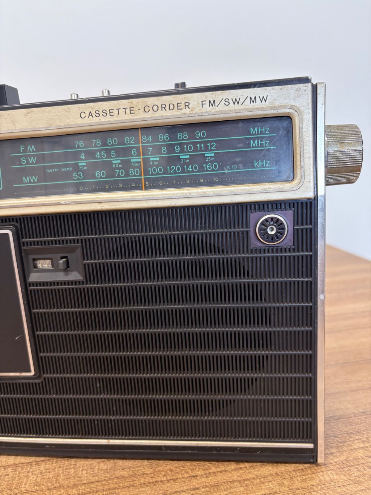 希少◇一部動作確認済◇SONY CF-1450 カセットレコーダー付きラジオ