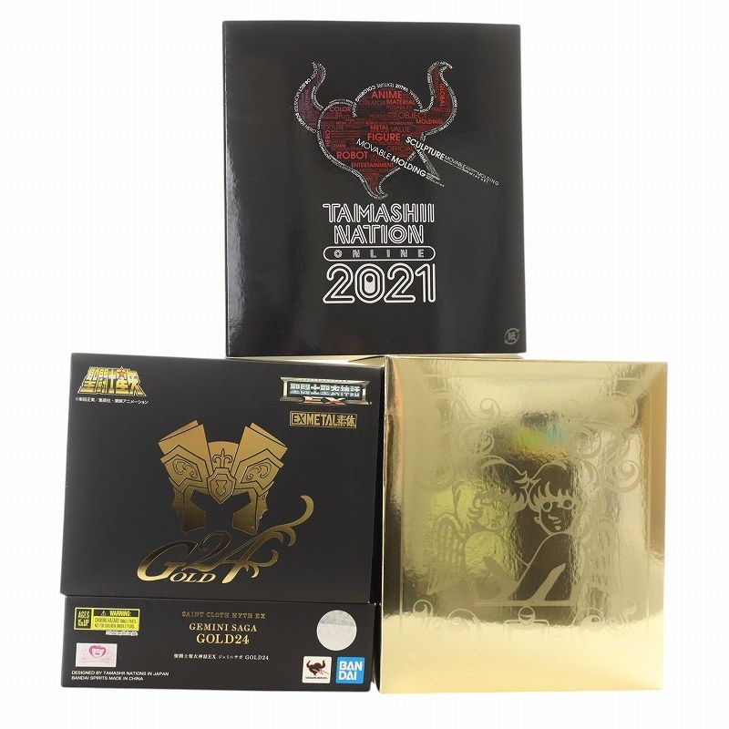 BANDAI - 開催記念商品 ジェミニサガ GOLD24 魂ネイション2021追加分 聖闘士聖衣神話EX 【開催記念商品】ジェミニサガ GOLD24 | 魂ウェブ