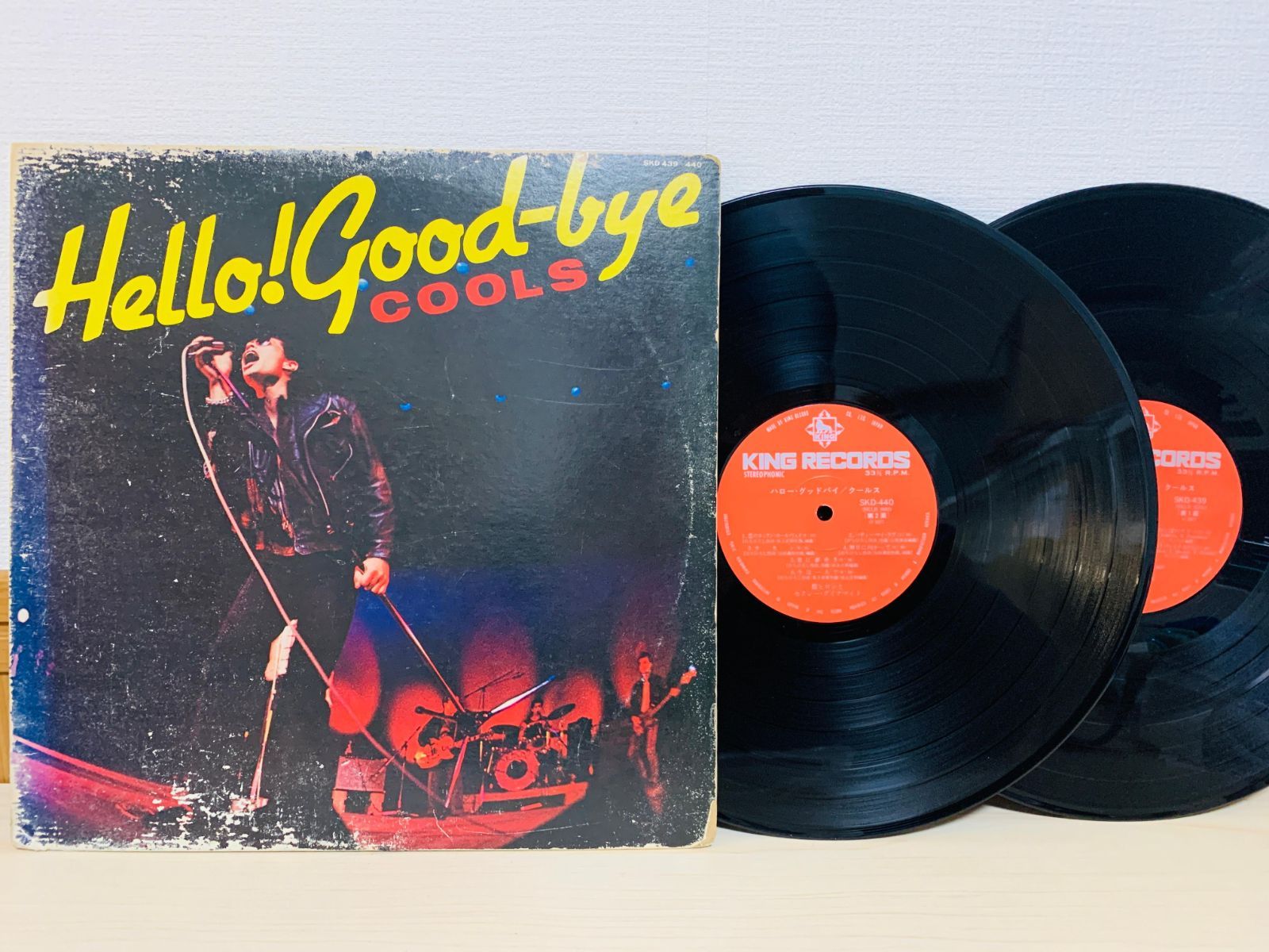 クールス ハローグッドバイ COOLS 舘ひろし（2LP クールス HELLO