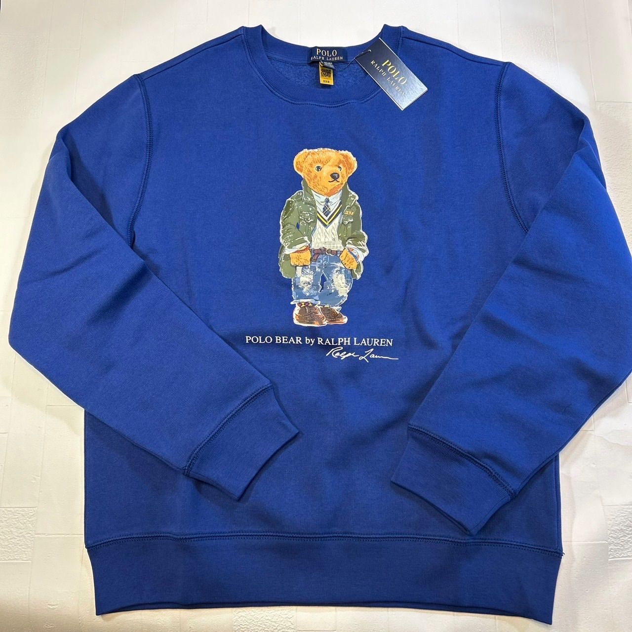 140-170cm 大人もOK キッズ 男の子 ベア トレーナー