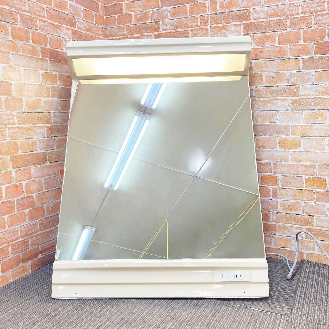 品 三井ホーム 前面 1面鏡 ミラーのみ 洗面化粧台 化粧鏡 幅77cm 770mm 手洗台 洗面台 25I