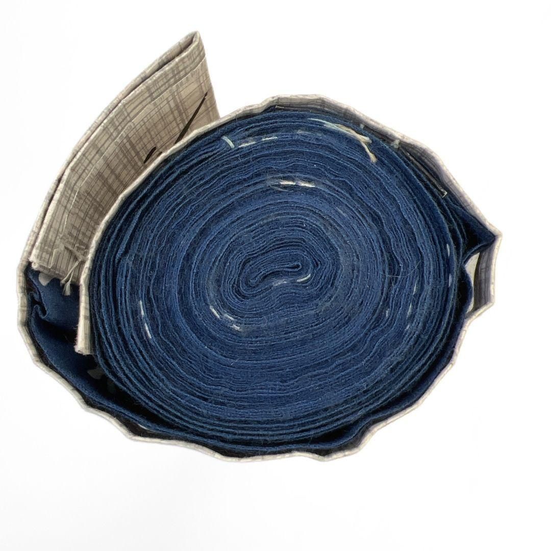 反物 浴衣 竺仙 藍染 蜻蛉 着尺 着物 082a u - メルカリ