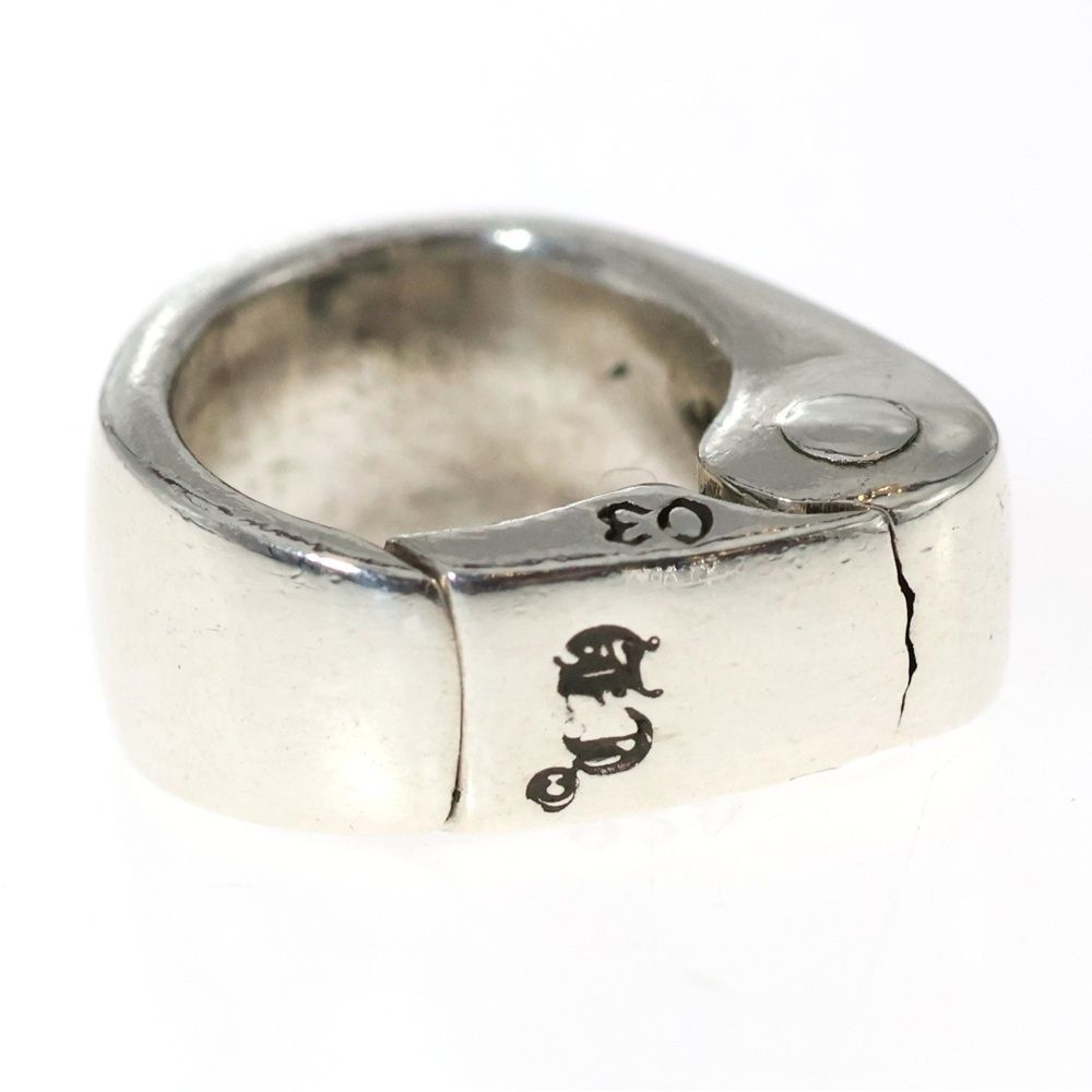  CHROME HEARTS クロムハーツ PLAIN BALE プレーンベイル ネックレストップ シルバー その他 アクセサリー