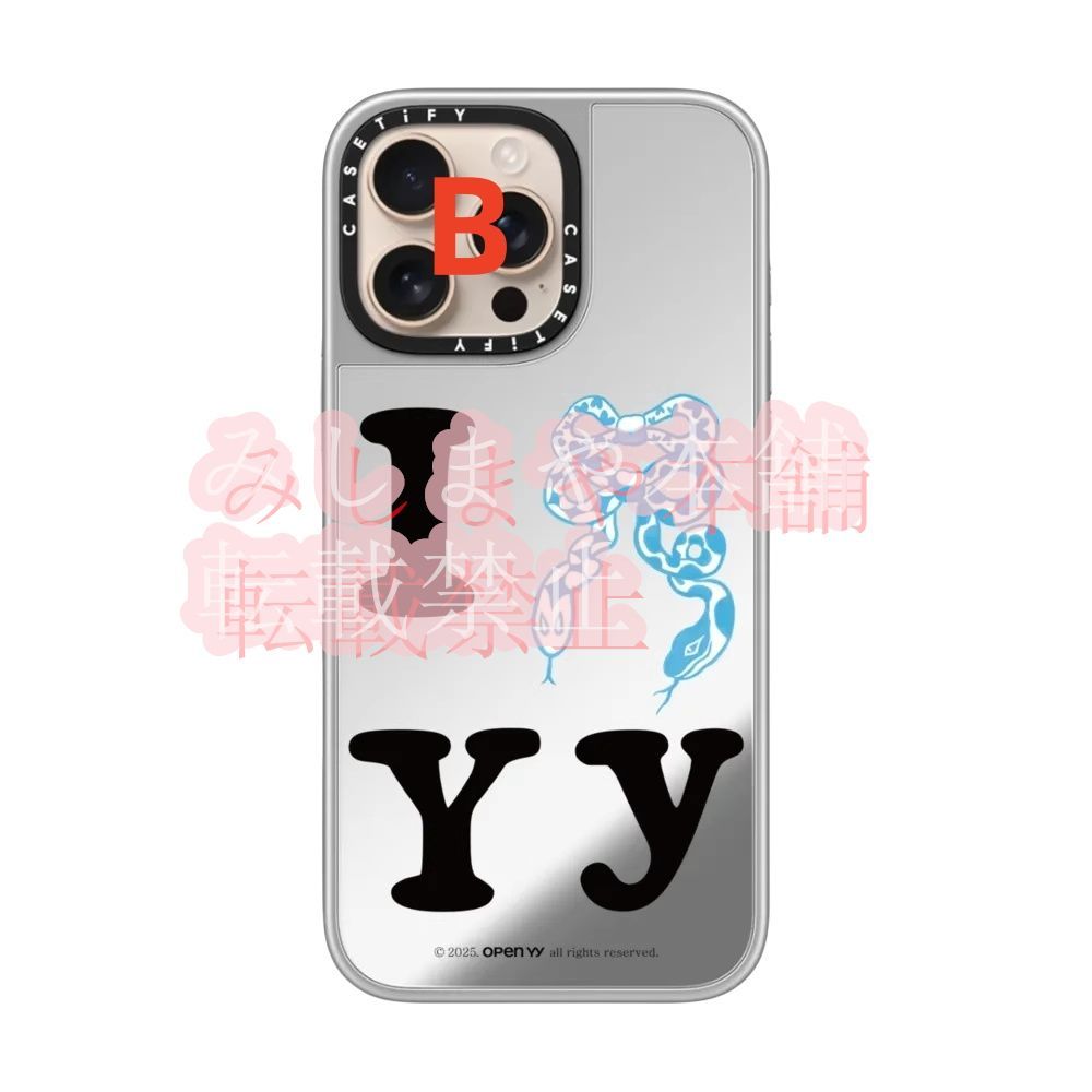 ミラーケースMagSafe対応】ケースティファイ CASETiFY x OPEN YY ミラーケースMagSafe対応】ケースティファイ CASETiFY x OPEN YY