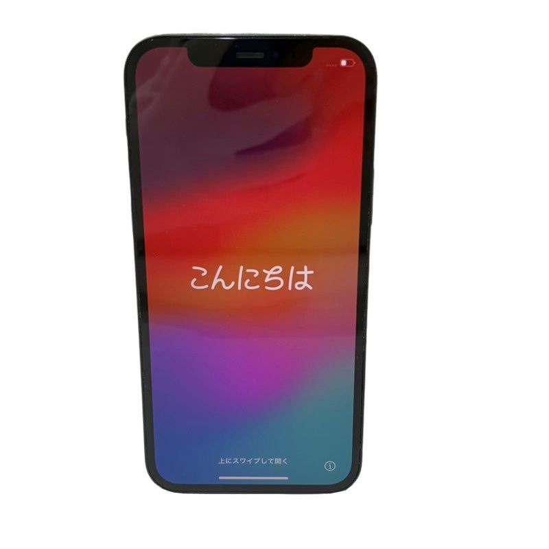 Apple iPhone 12 MGHN3J|A 64GB ブラック Appleストア 品 -判定 SIMロックなし 22504R65