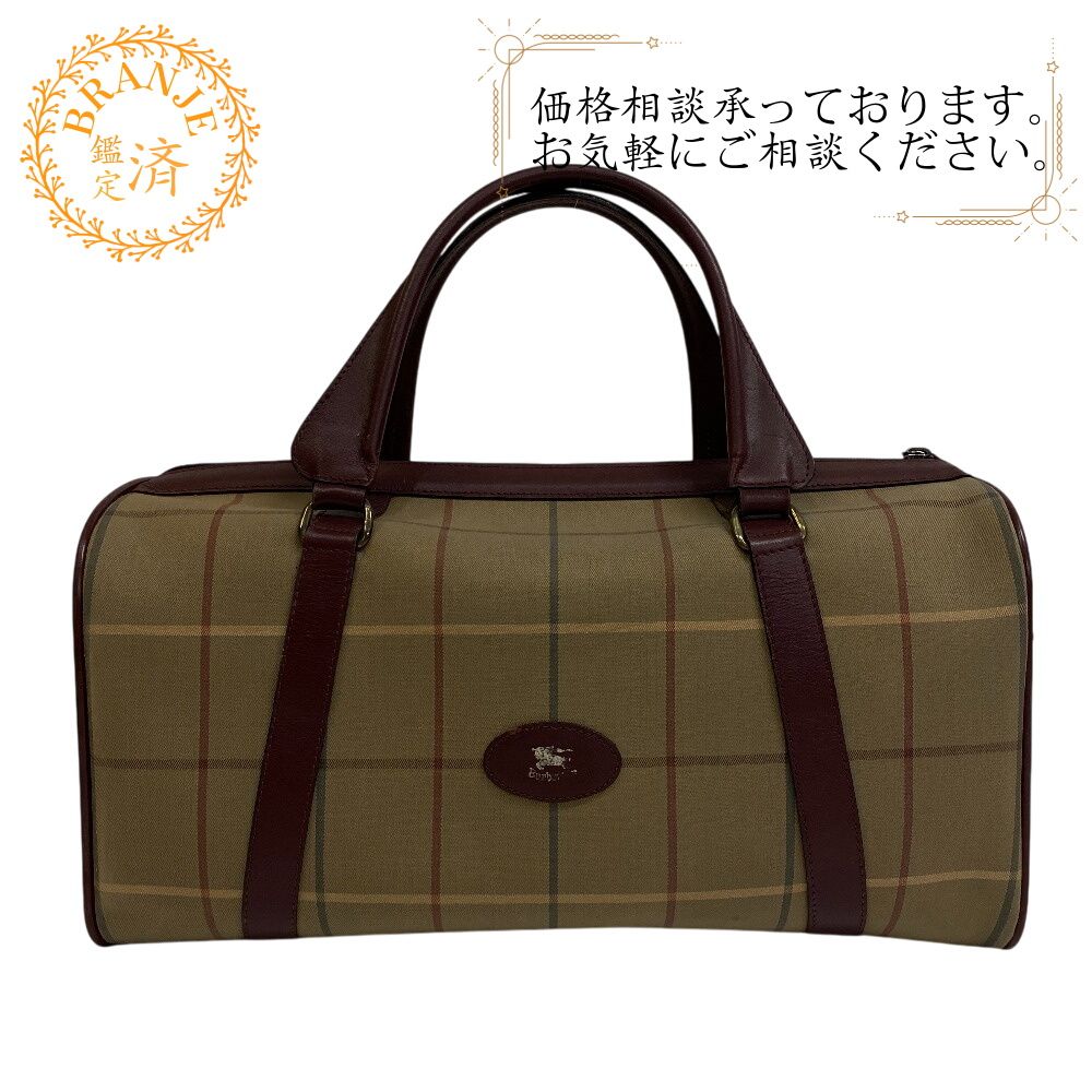 バーバリー　ボストンバッグ　ハンドバッグ 5％OFF フォロワークーポン！！】Burberrys バーバリーズ ミニ