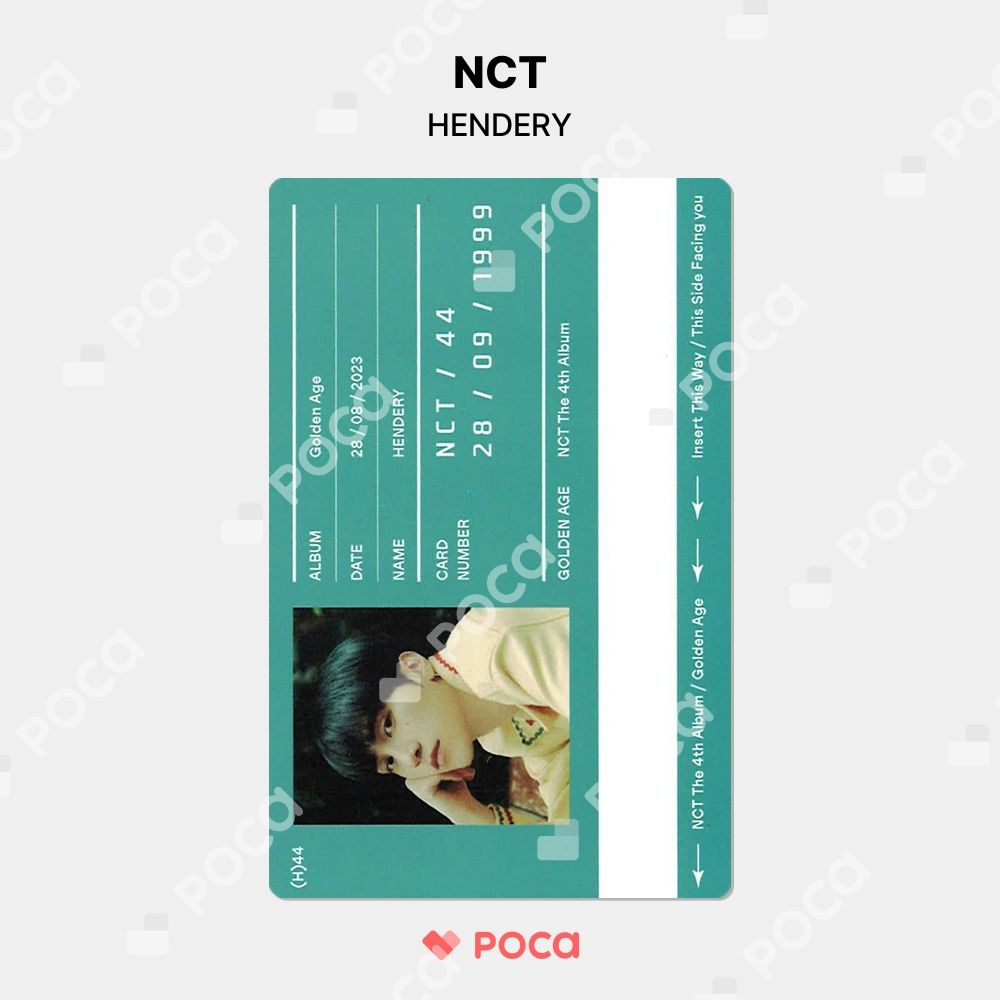 nct golden age kms ヘンドリー 　中華　特典トレカ　セット nct golden age kms ヘンドリー 中華 特典トレカ セット