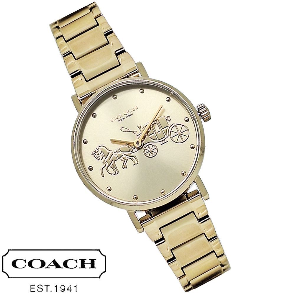 コーチ 時計 腕時計 レディース 28mmフェイス プレゼント ゴールド PERRY ペリー COACH 14503794 無料ラッピング可 ビジネス カジュアル ファッション