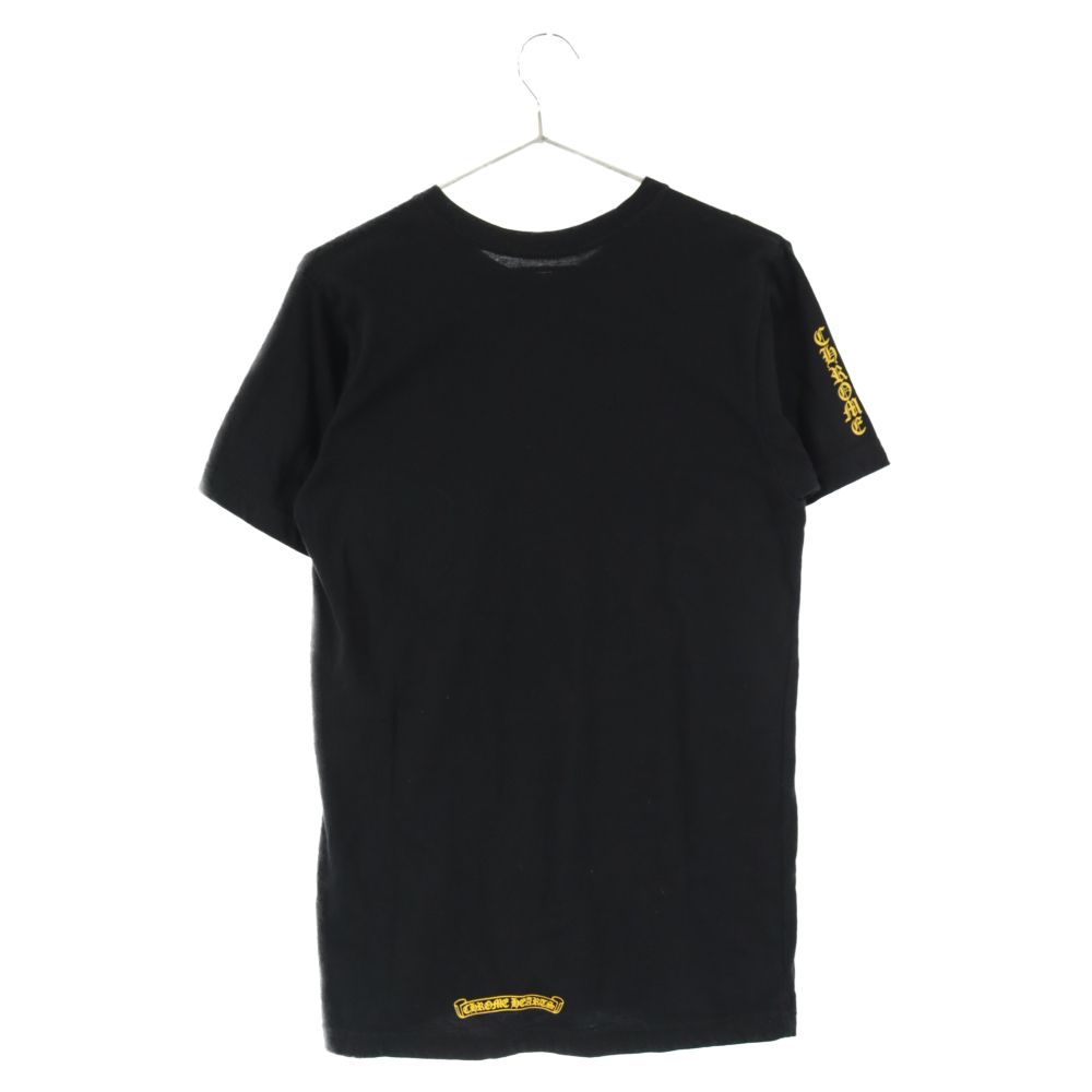 CHROME HEARTS (クロムハーツ) ダガープリント半袖Tシャツ カットソー 