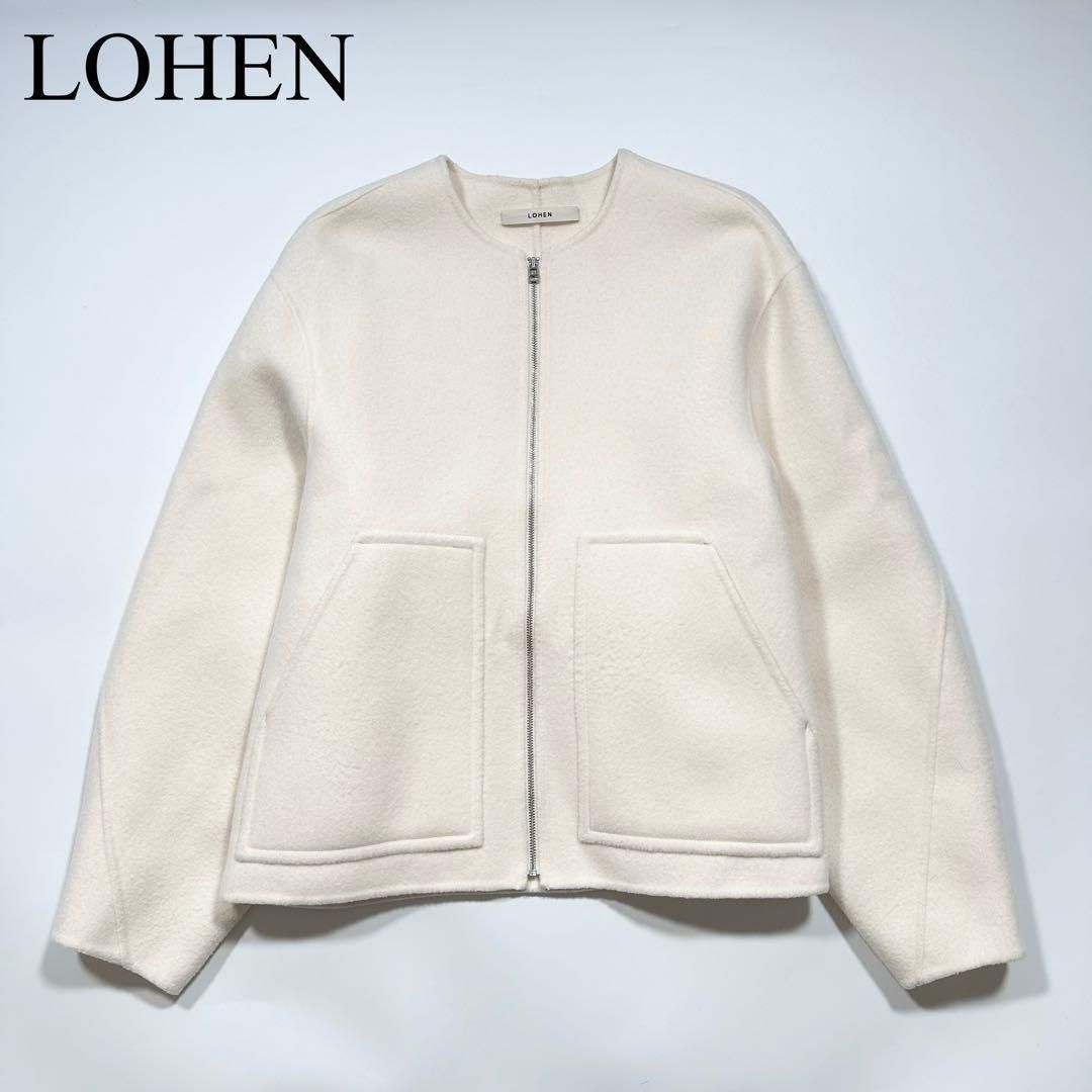 LOHEN ローヘン バックフォルムリバージップブルゾンコート