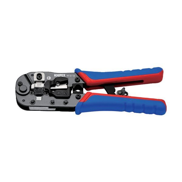 7営業日以内発送 ＫＮＩＰＥＸ 975113 ウエスタンプラグ圧着ペンチ 8ピン 販売不可