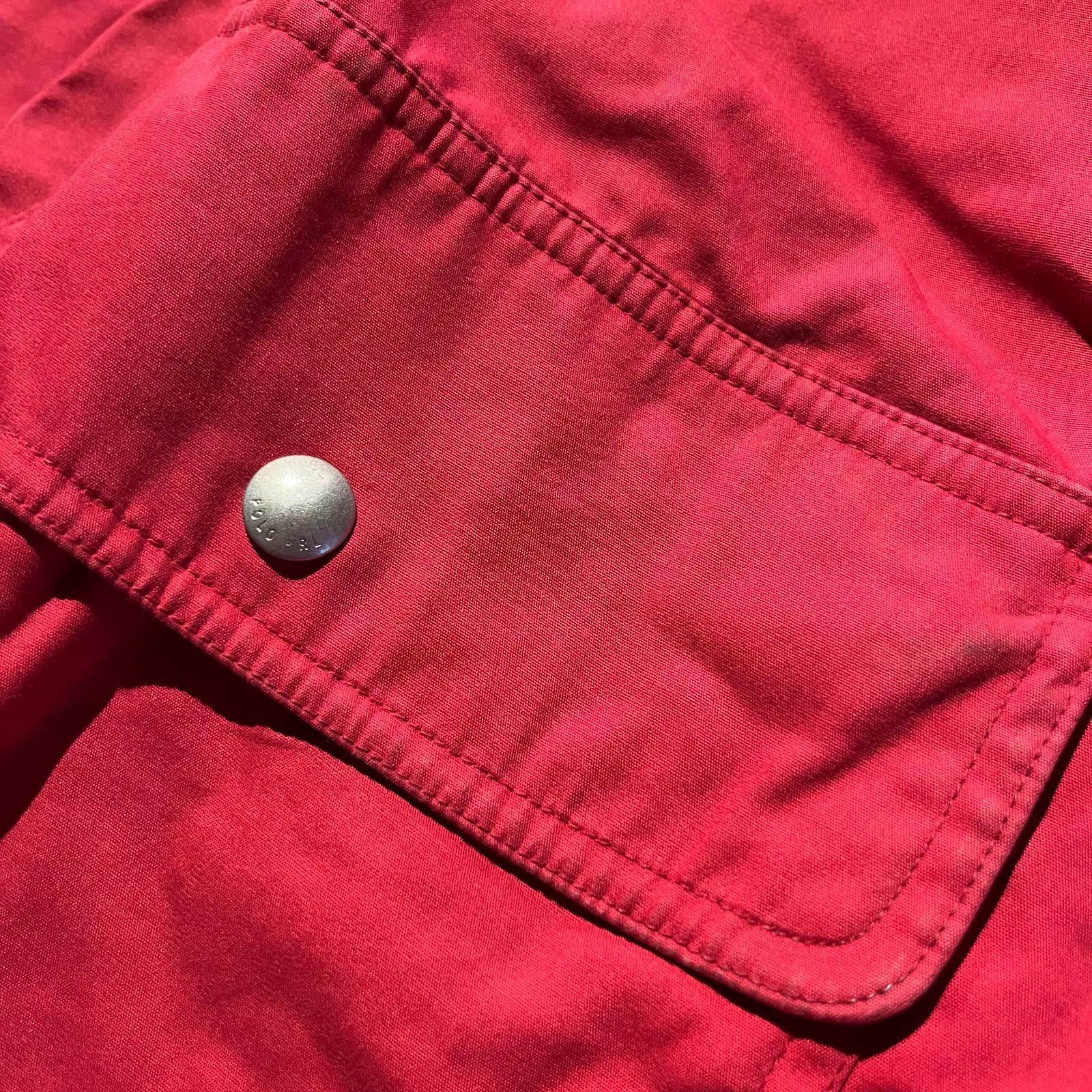 Polo Ralph Lauren 90s ファイヤーマンジャケット コート レッド ポロ 