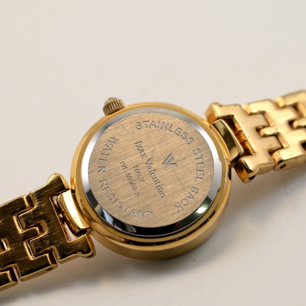 良品 Izax Valentino アイザック バレンチノ 24mm パール文字盤 