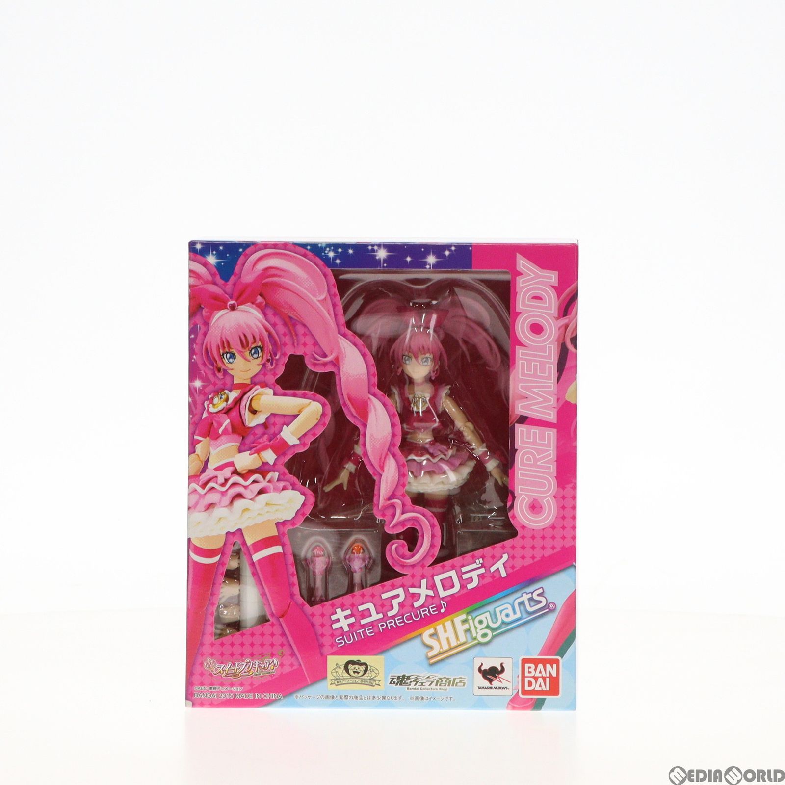 魂ウェブ商店限定 S.H.Figuarts(フィギュアーツ) キュアメロディ スイートプリキュア 完成品 フィギュア バンダイ