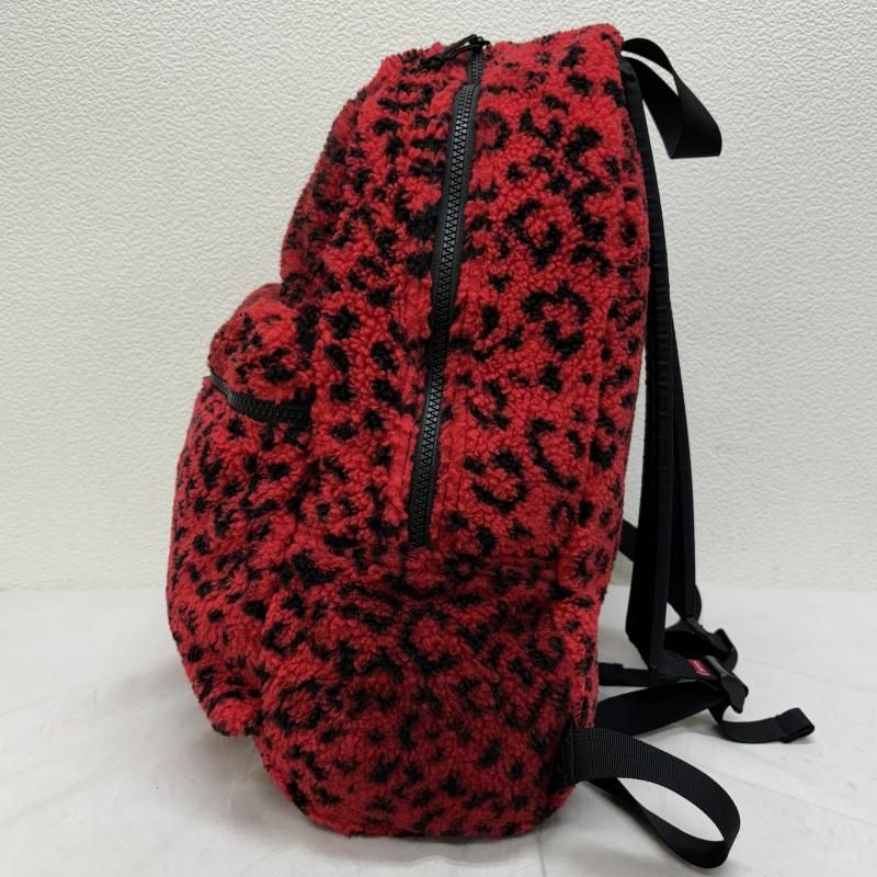 Supreme シュプリーム リュックサック、デイパック リュックサック、デイバッグ 17AW Leopard Fleece Backpack  レオパード ひょう柄 ボア フリース - メルカリ