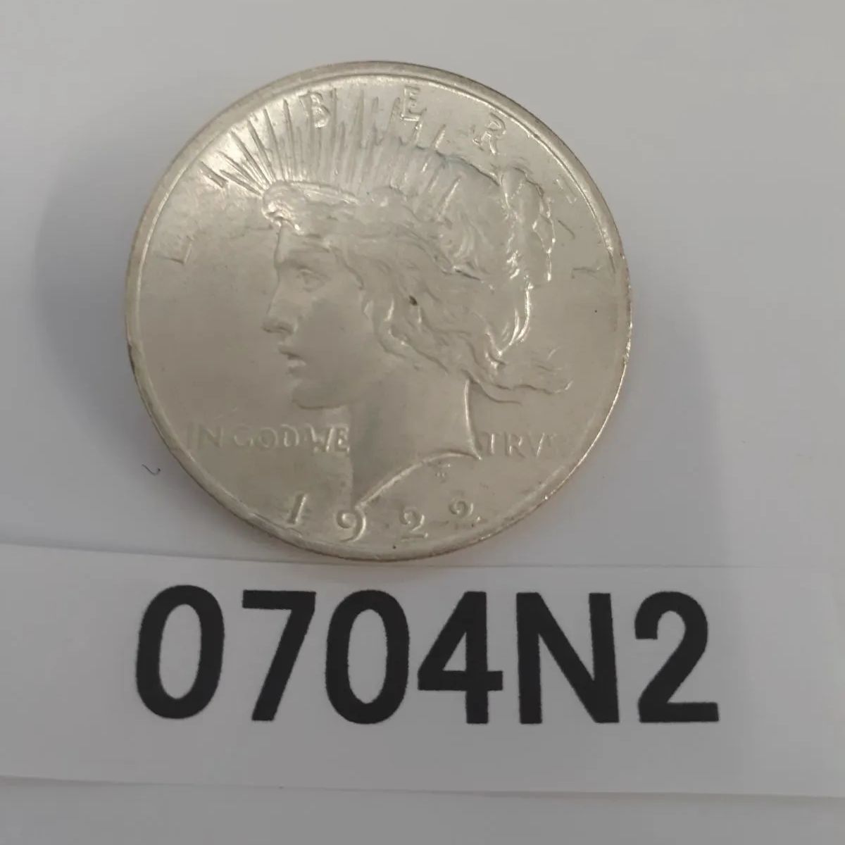 0704N2】1922 Silver Morgan Dollar $1 モルガンダラー 銀貨