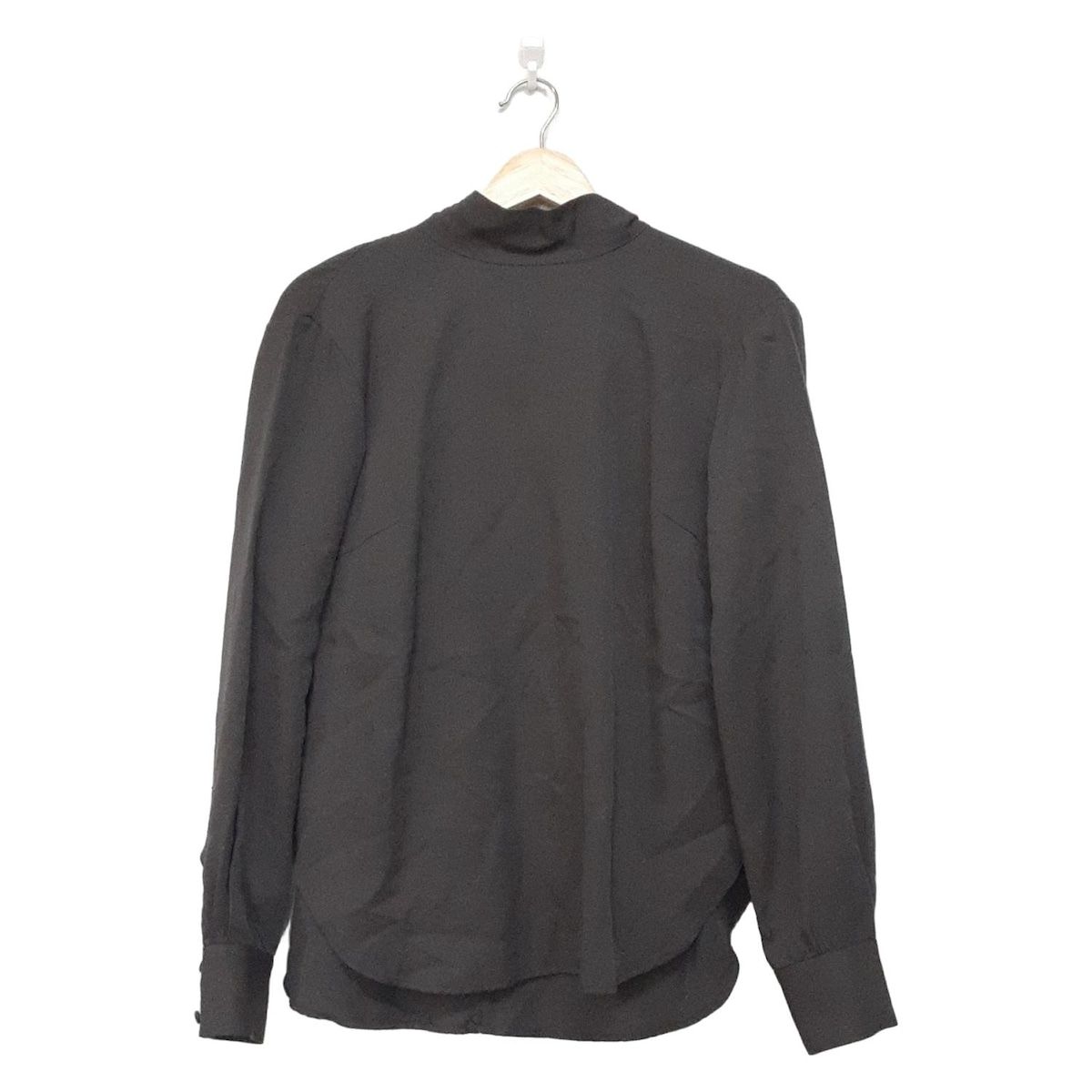 SINME シンメ 長袖カットソー サイズM レディース - 黒 ボウタイ