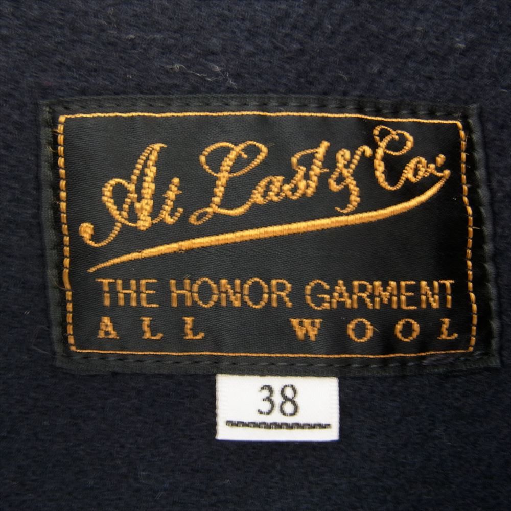 アットラスト マッキーノ コート 38 LOT659  Atlastピーコート AT LAST アットラスト ピーコート MACKINAW P-COAT ショール