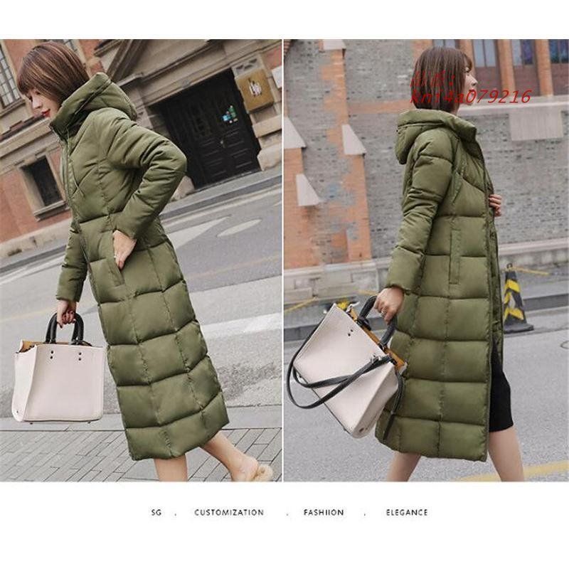 ロング丈 ダウンコート