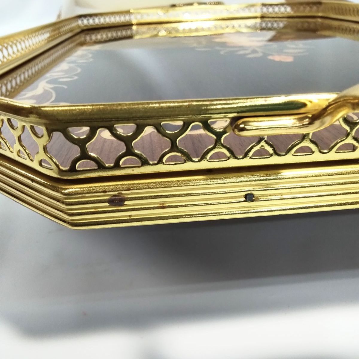 イタリア製 象嵌細工 トレー イタリア製 象嵌トレイ