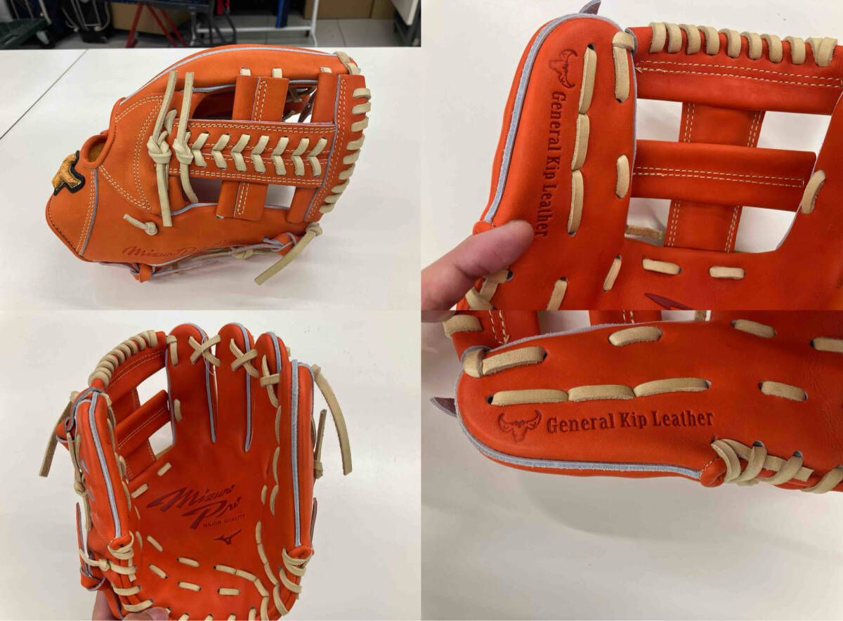 一般硬式 MIZUNO Pro スプレンディッドオレンジ グローブ - メルカリ