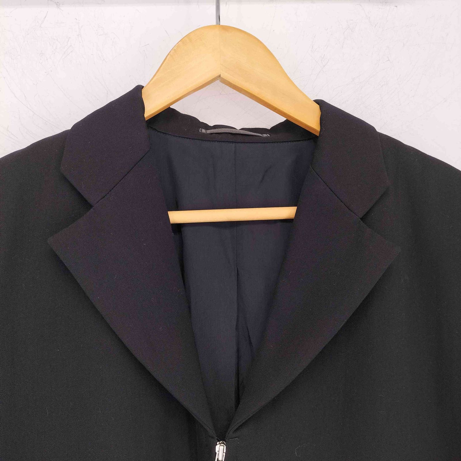 コムデギャルソンオムプリュス COMME des GARCONS HOMME PLUS 93SS AD1992 ULTRASIMPLE期 ジップテーラードジャケット メンズ JPN S KANDAIZUMI_COM