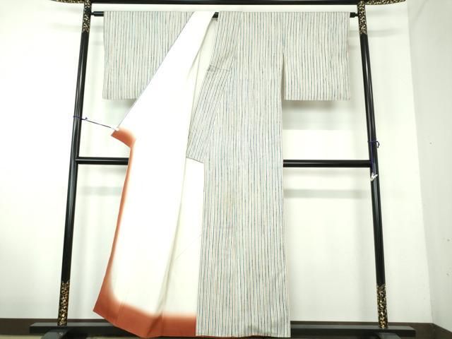 平和屋着物○染司よしおか 五代目 吉岡幸雄 紬 間道 正絹