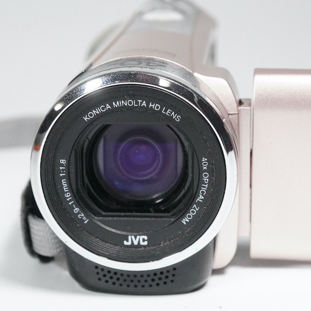 JVC Victor Everio GZ-E600-N ピンク 動作OK 1週間保証 /1222