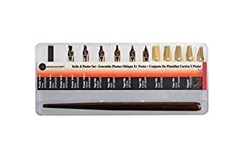 Manuscript Italic and Poster Nib Set in Selection Box アートペン (並行輸入品)