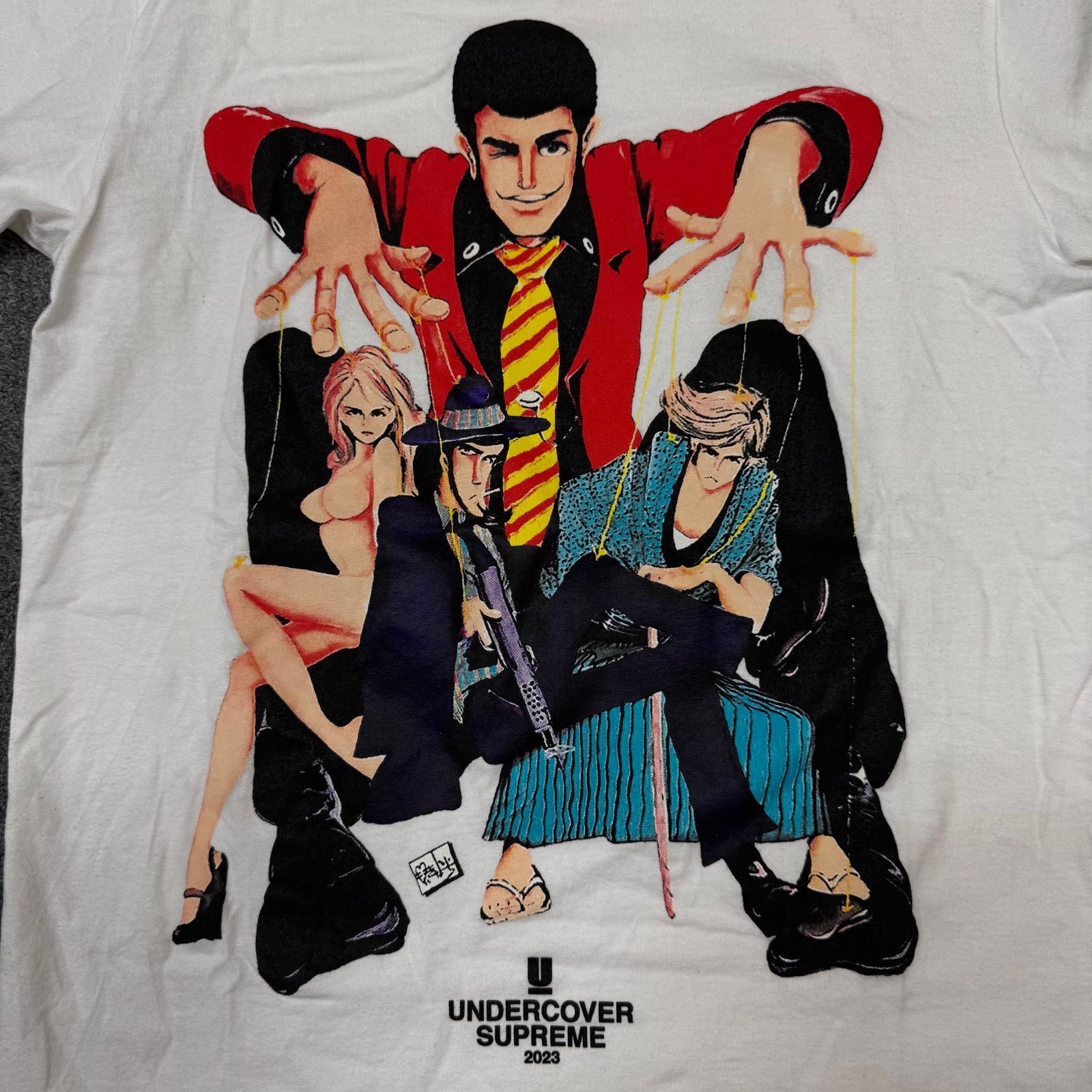 国内正規 Supreme × UNDERCOVER 23SS Lupin Tee ルパンTシャツ