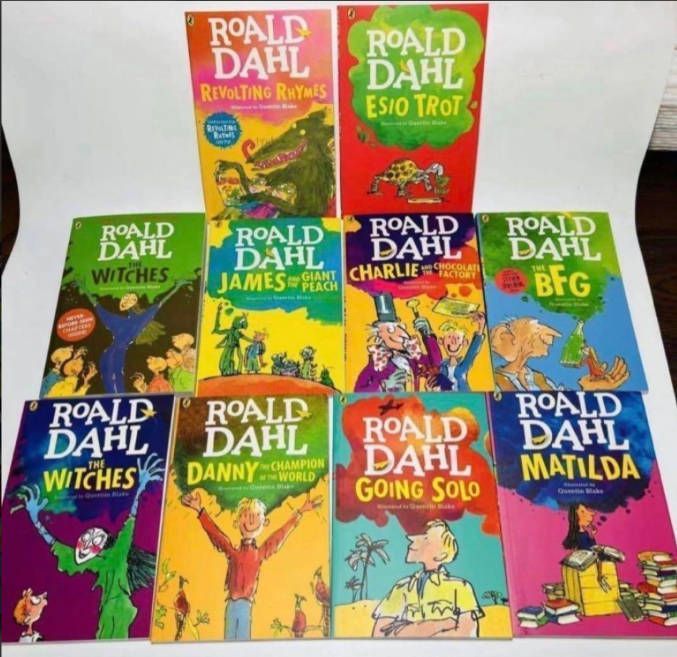 Roald Dahl 18冊セット　英語絵本　洋書　音源付 新品】Roald Dahl シリーズ 英語絵本18冊 カラー印刷 ロアルド