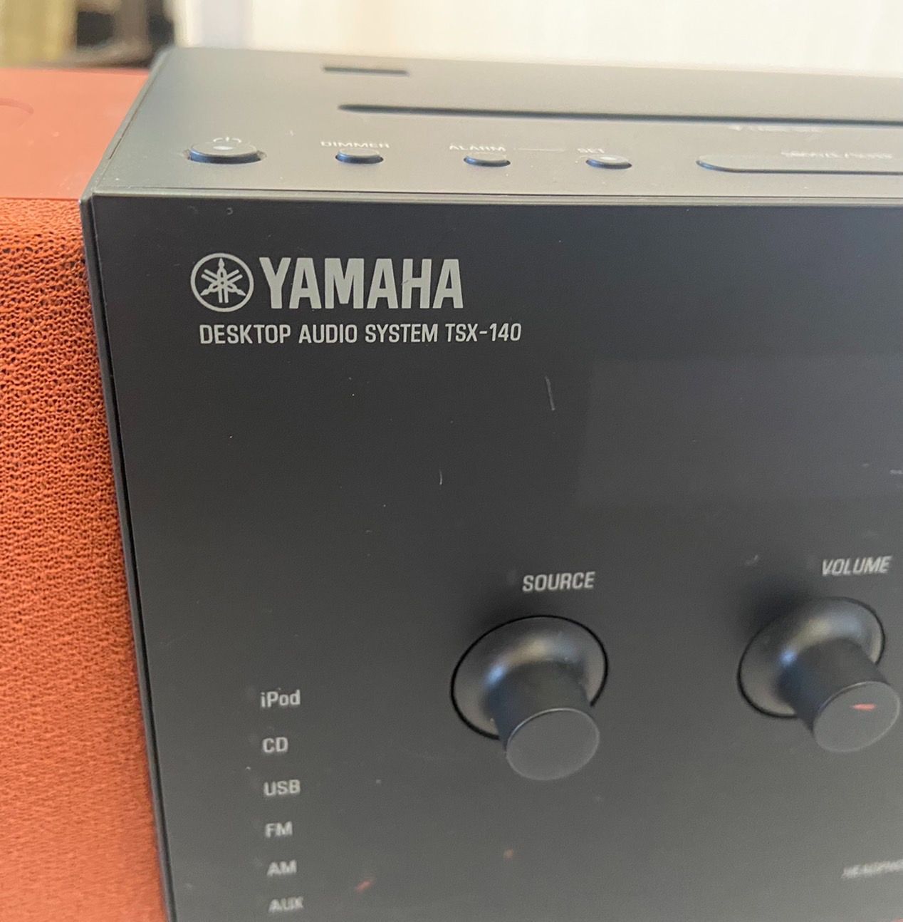 YAMAHA CDラジカセ CDラジオ TSX-140 オレンジ 可愛い - メルカリ