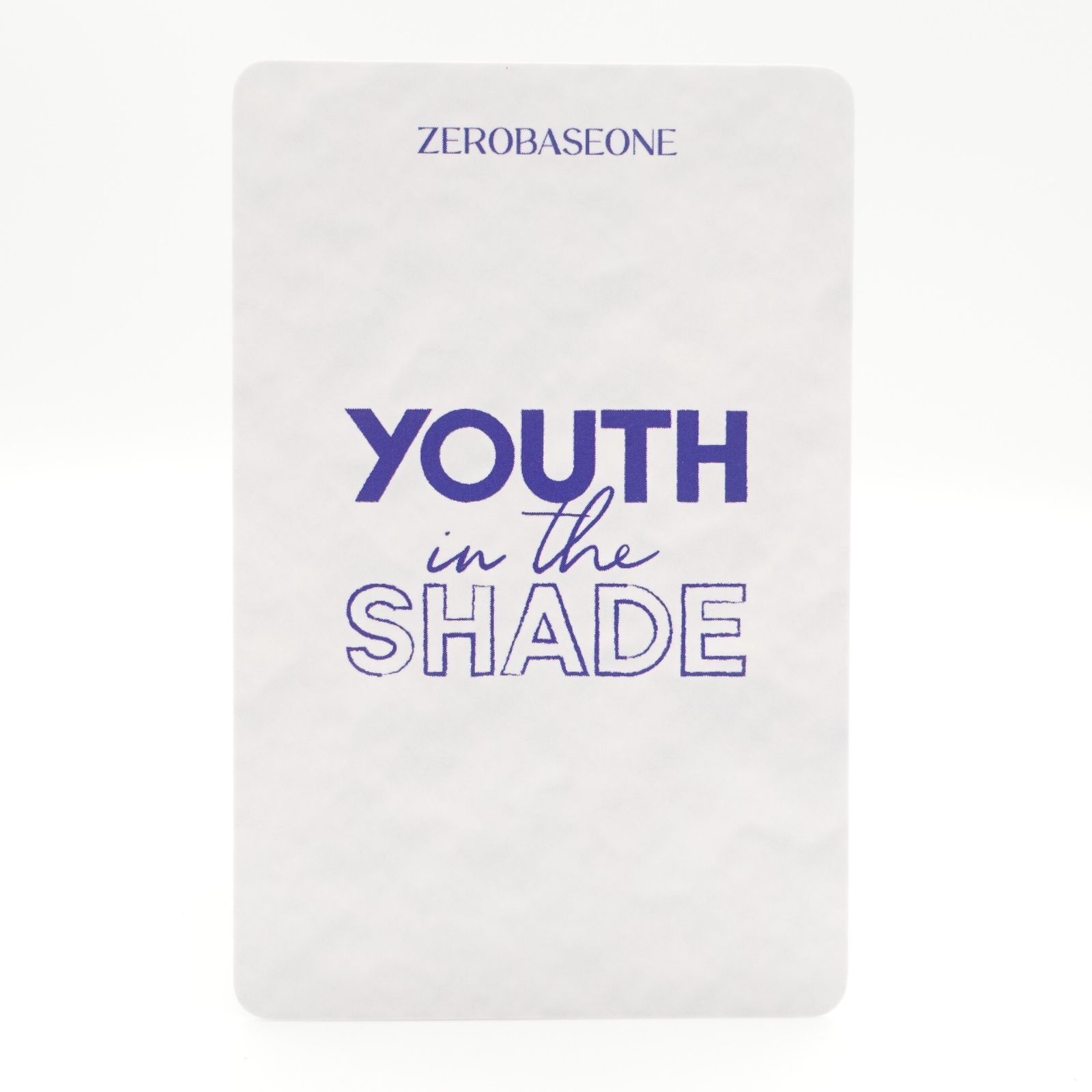 ZEROBASEONE ハンビン YOUTH IN THE SHADE withmuu 特典 リボン