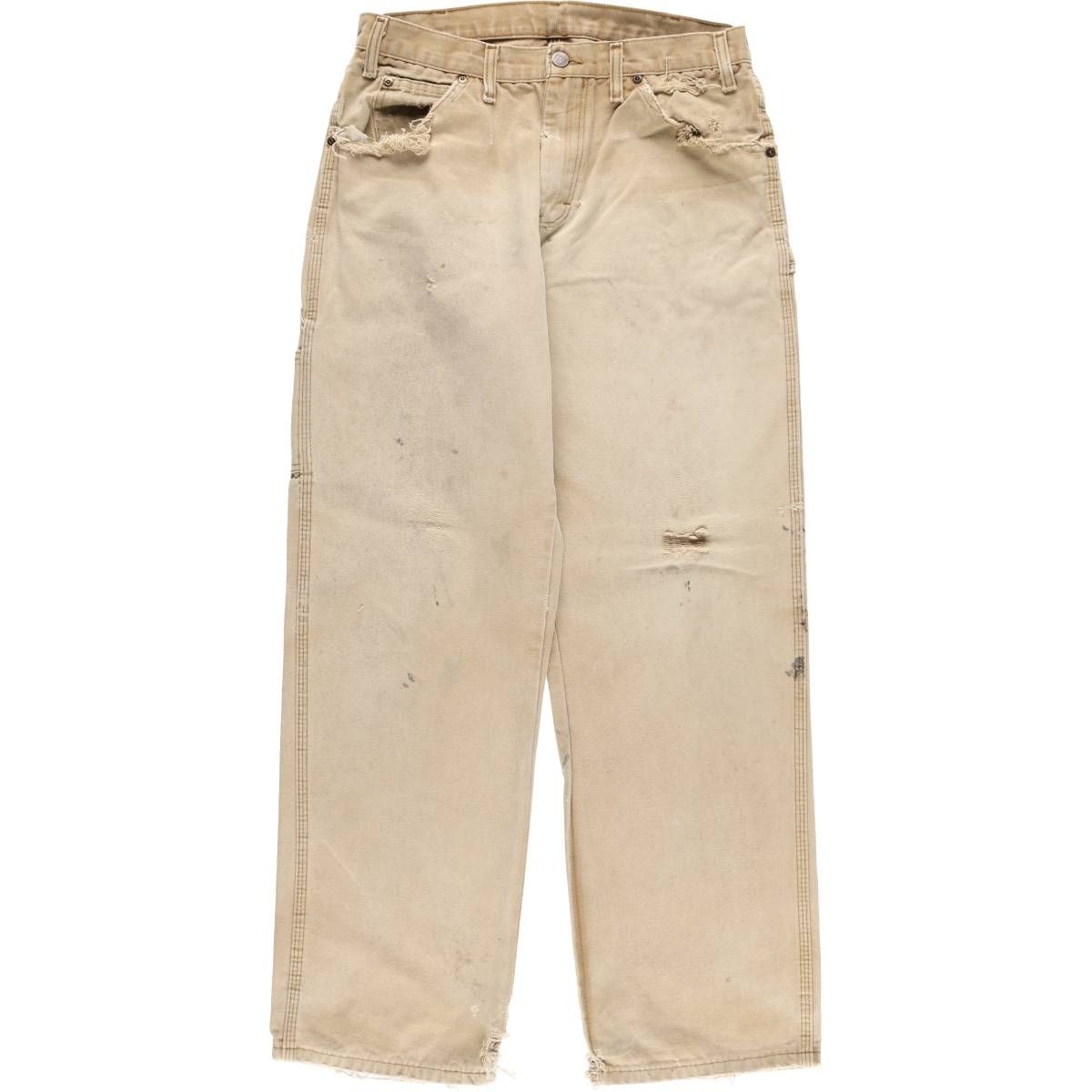 古着 ディッキーズ Dickies ダックペインターパンツ メンズw31相当