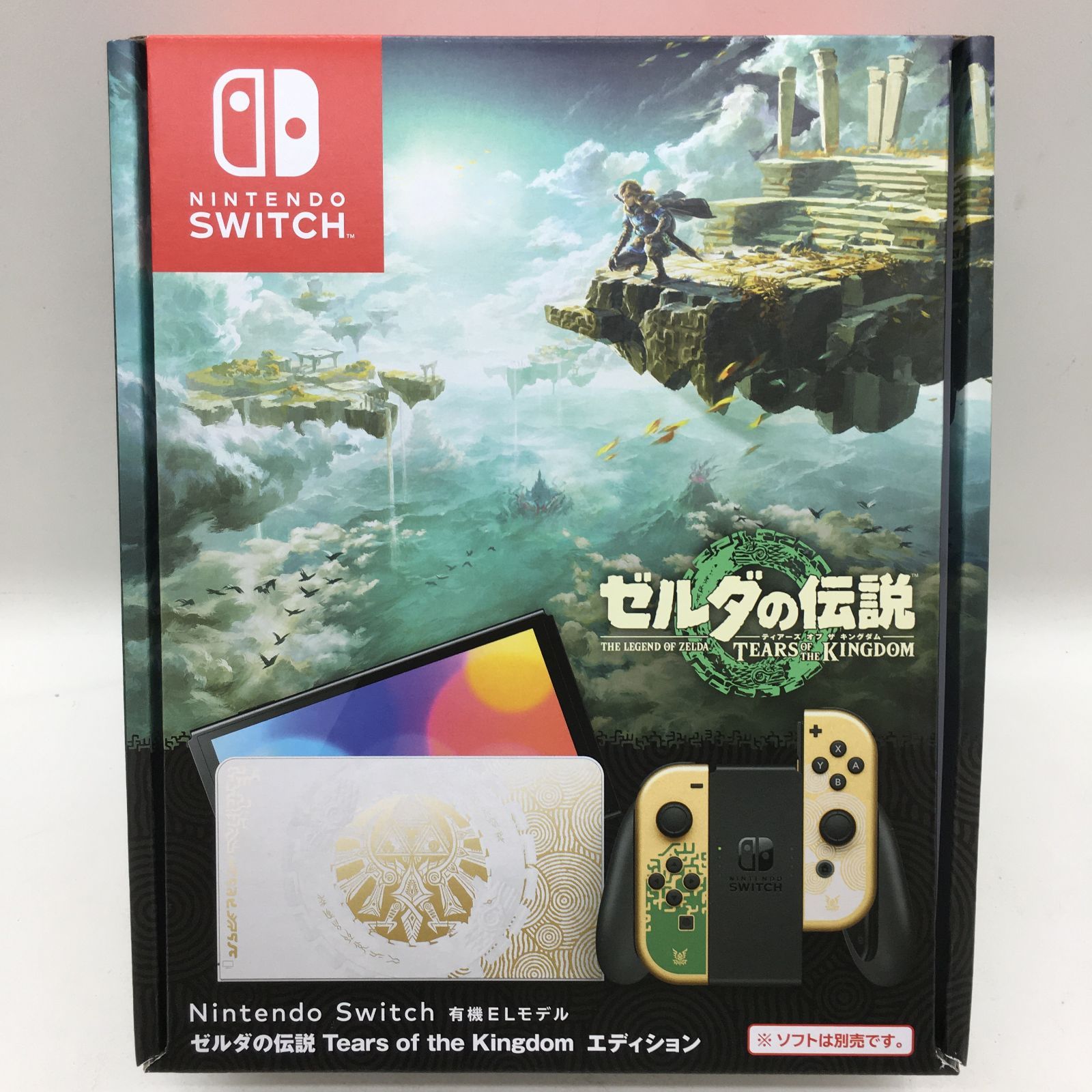 06m1289 Nintendo Switch 任天堂スイッチ本体 有機ELモデル XTJ ゼルダ 