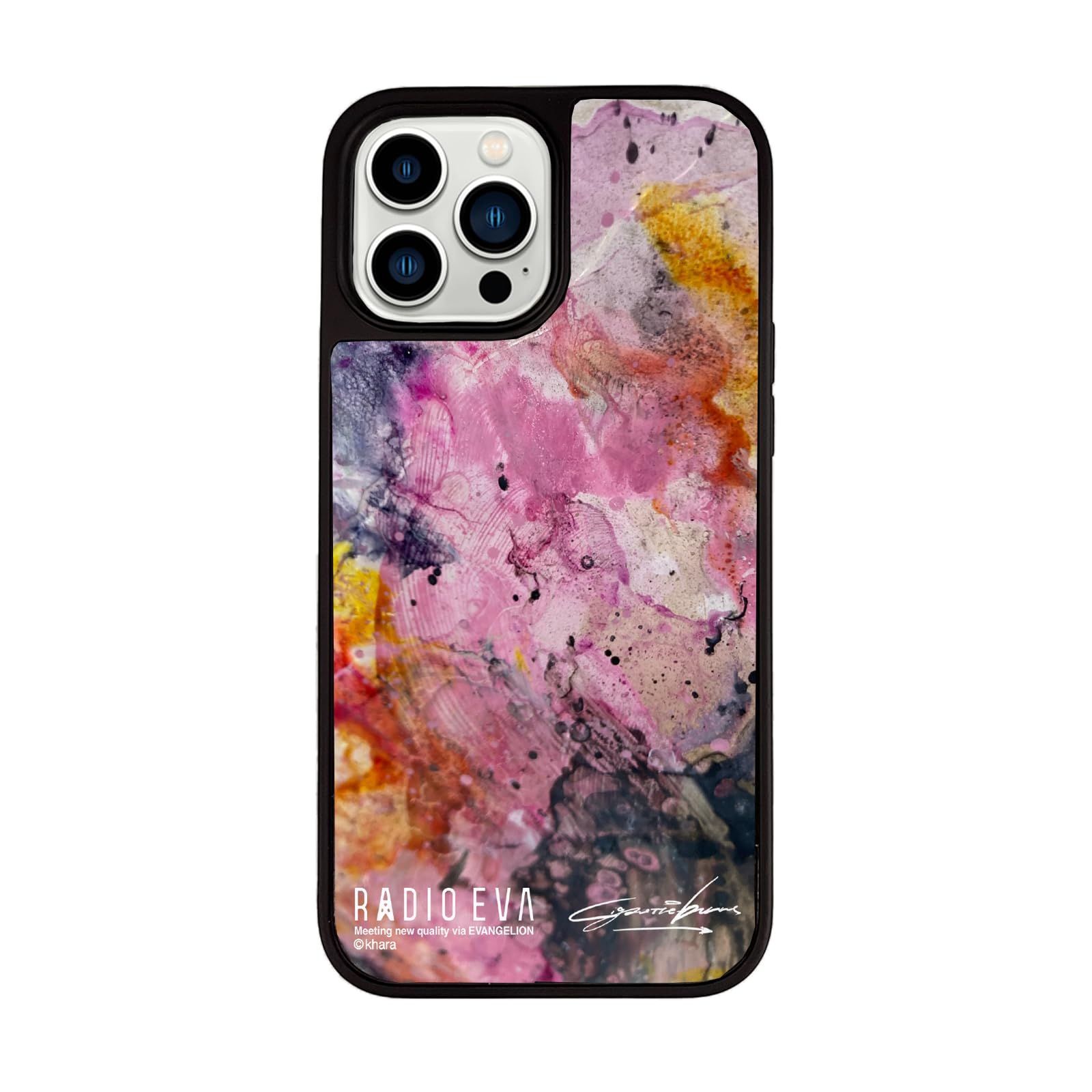 新品 【RADIOEVA公式】エヴァンゲリオン新劇場版 スマホケース 【iPhone13ProMax】多機種対応【PINK(EVA-08)】RADIOEVA Painting MOBILE CASE ラヂオエヴァ EVA エヴァ EVANGELION エヴァン