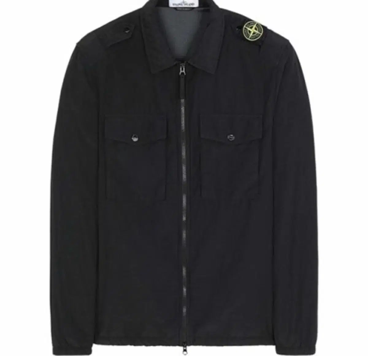 STONE ISLAND ストーンアイランド ナスラン 肩章 オーバーサイズシャツ ダークネイビー s ー m 100 105