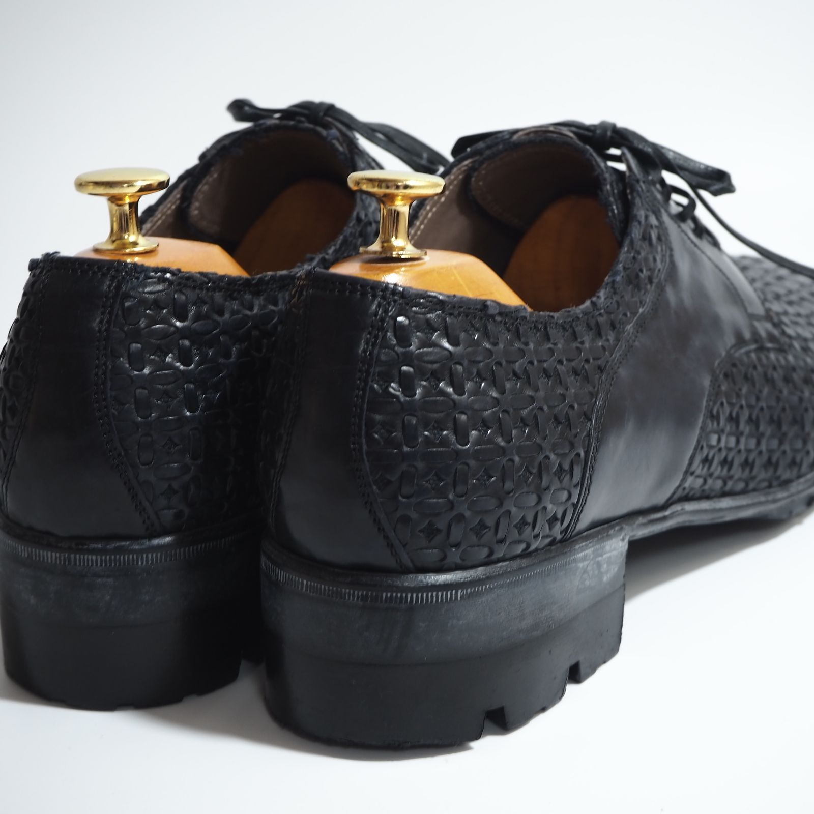△ドルチェ＆ガッバーナ DOLCE＆GABBANA レザーシューズ ビブラム 