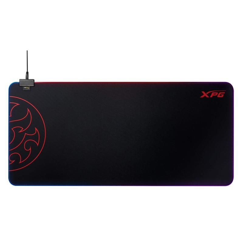 XPG ゲーミング ラージマウスパッド BATTLEGROUND XL PRIME RGB サイズ 横×奥行 900×420mm 厚さ 4ｍｍ BKCWWEC
