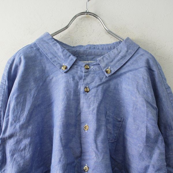 ORDINARY FITS リネンシャツ(美品) ordinary fits LINEN STAND SHIRTS BLACK ordinary fits通販