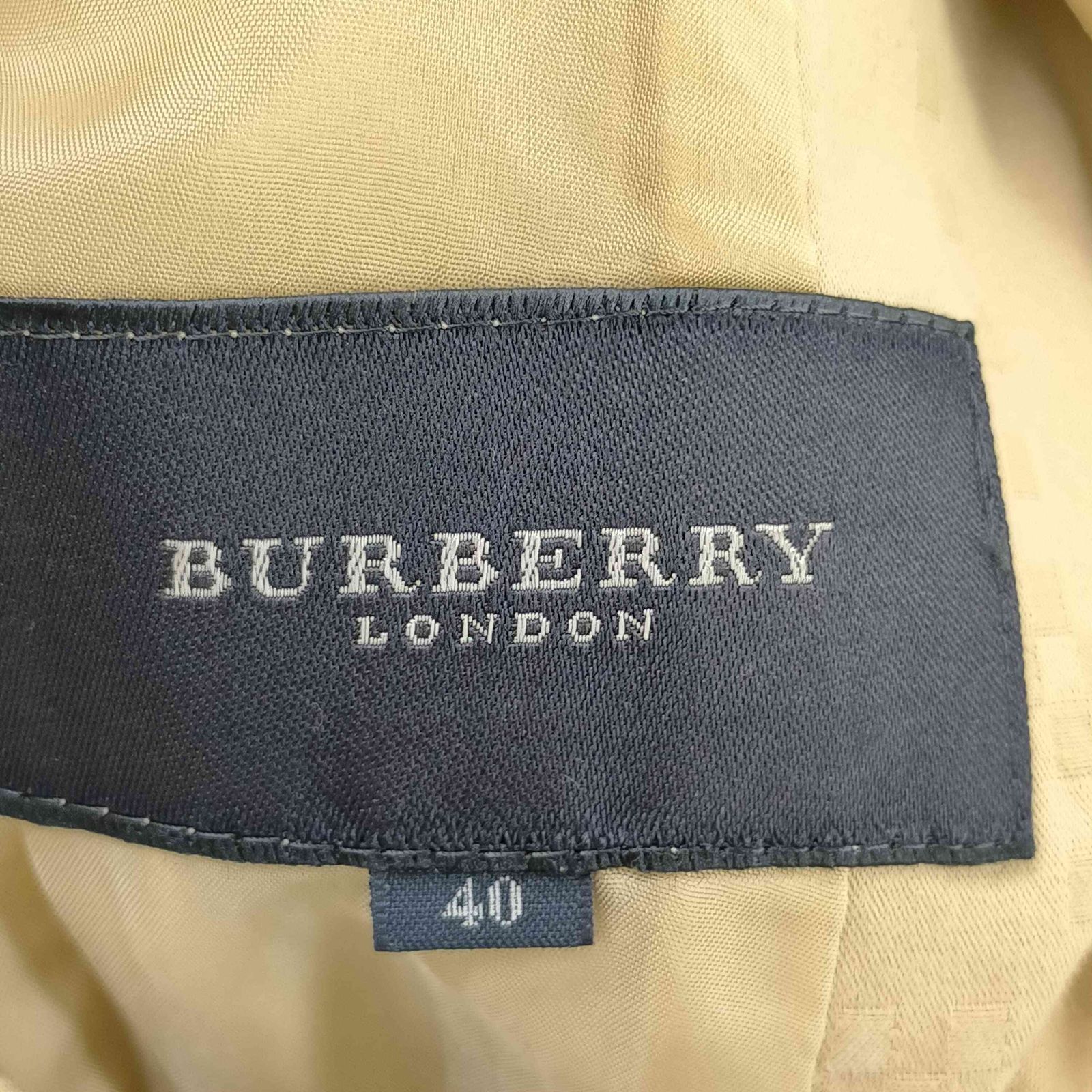 バーバリーロンドン BURBERRY LONDON シャドーチェックテーラード