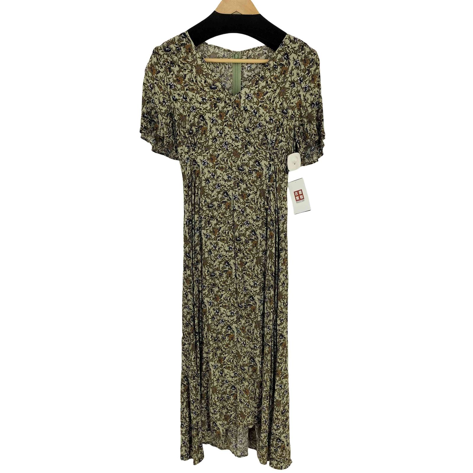 フレイアイディー FRAY I.D プリントカシュクールワンピース  