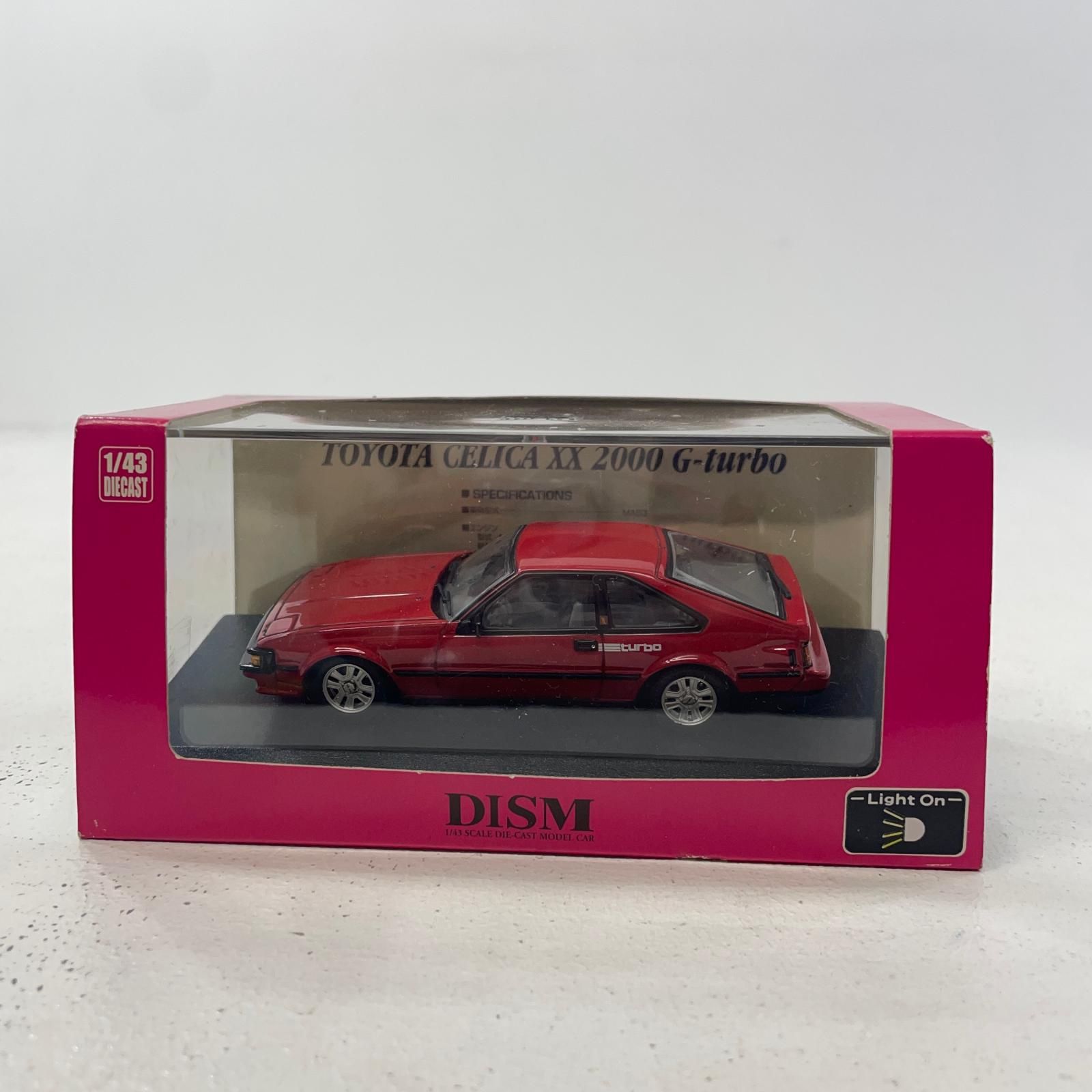 尾張小牧店】 中古 ディズム/DISM 1/43 TOYOTA CELICA XX 2000G