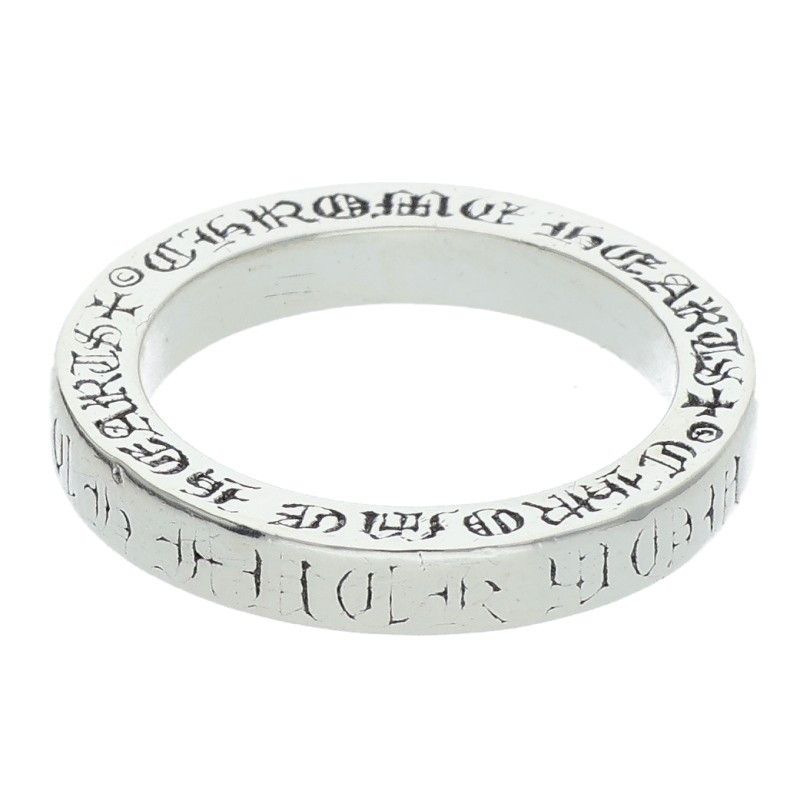 クロムハーツ 3mm SPACER FUCKYOU 3mmスペーサーファックユー シルバーリング メンズ 12号