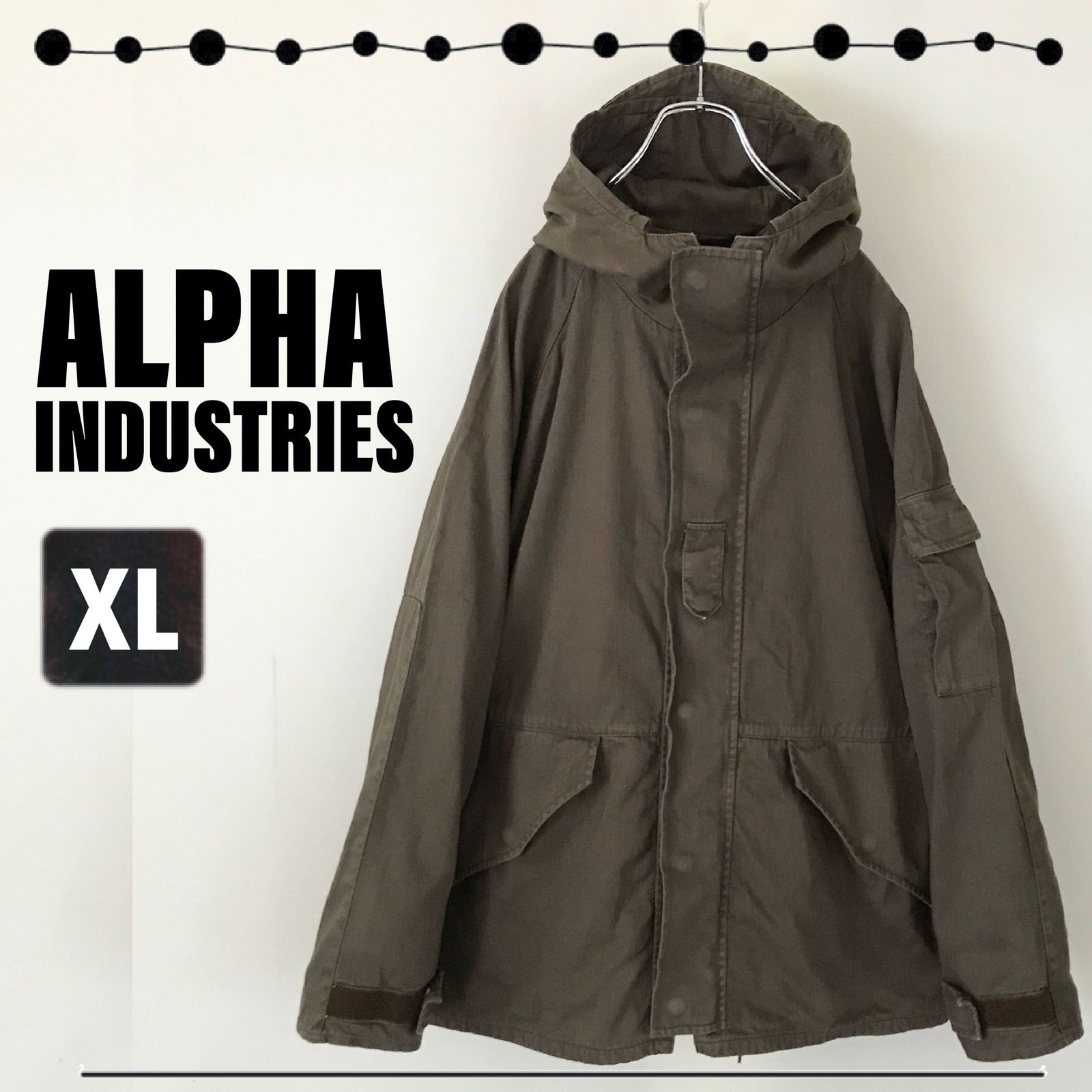 アルファインダストリーズ★中綿 モッズコート N3B エコファー付き カーキ 楽天市場】アルファ インダストリーズ ALPHA N-3B インポート